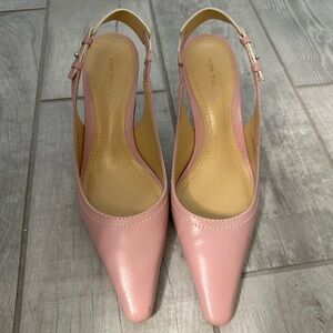 Ann Taylor Pink Slingback Heels